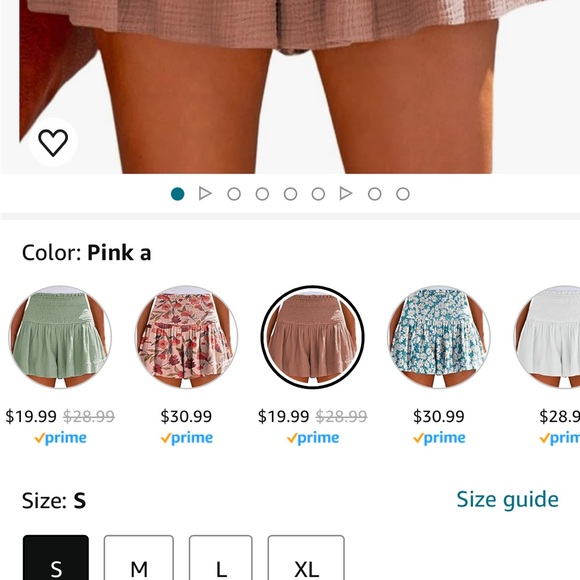 Size small cute brown/khaki shorts - Picture 3 of 3